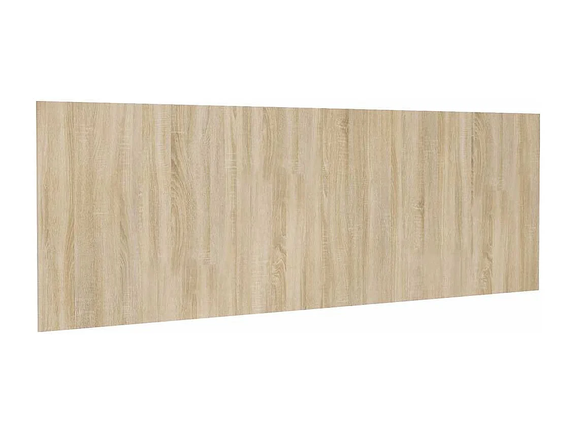 Tête de lit murale Chêne sonoma 240x1,5x80 cm Bois d'ingénierie