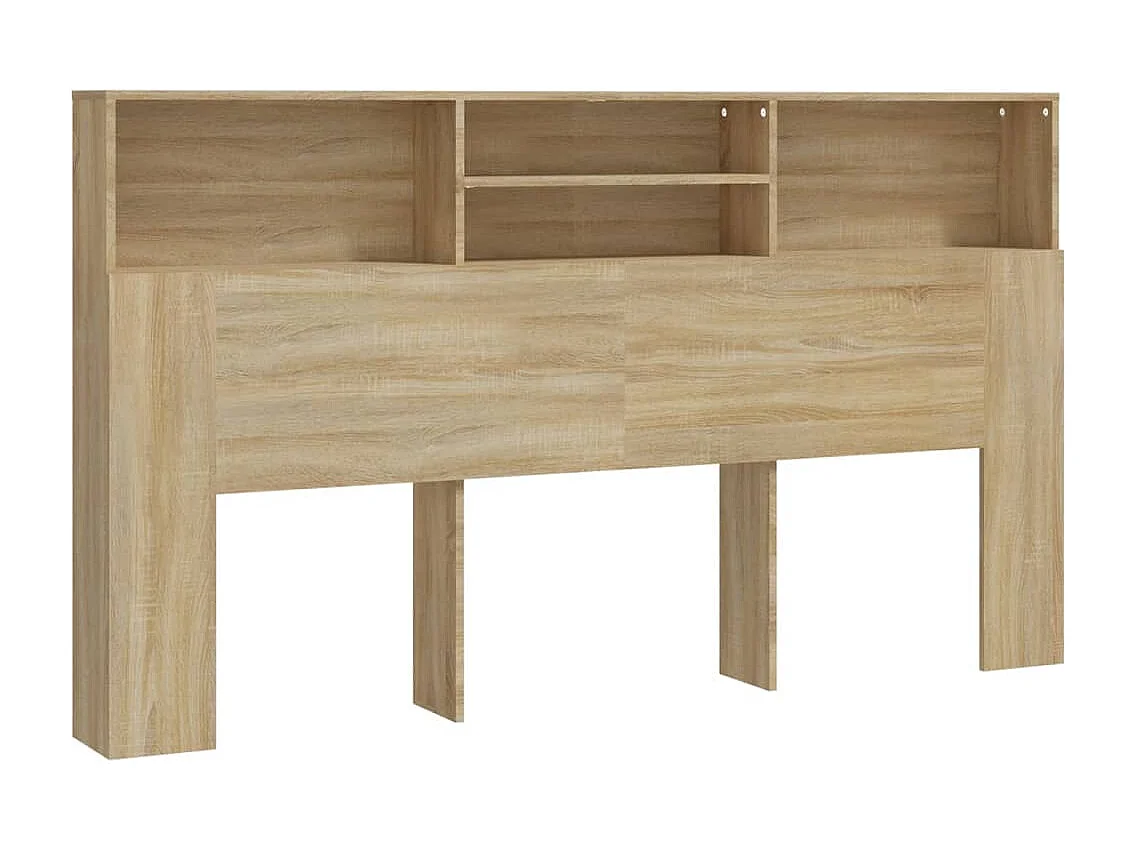Armoire de tête de lit chêne sonoma 180x19x103,5 cm