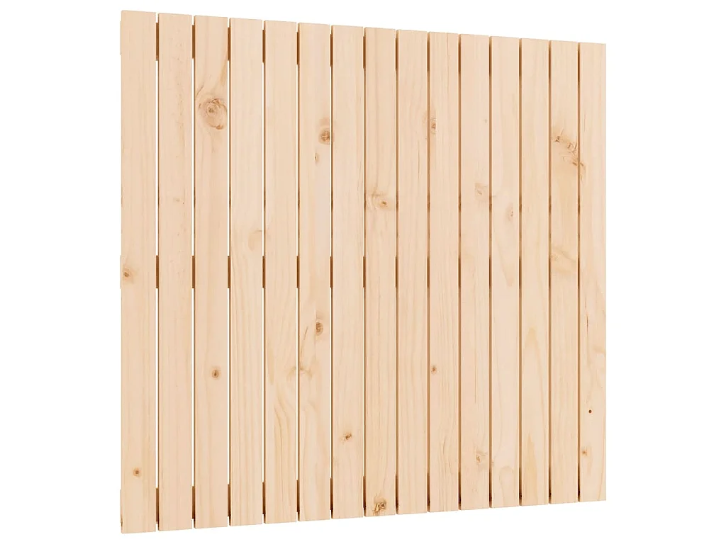 Wandhoofdbord 95,5x3x90 cm massief grenenhout