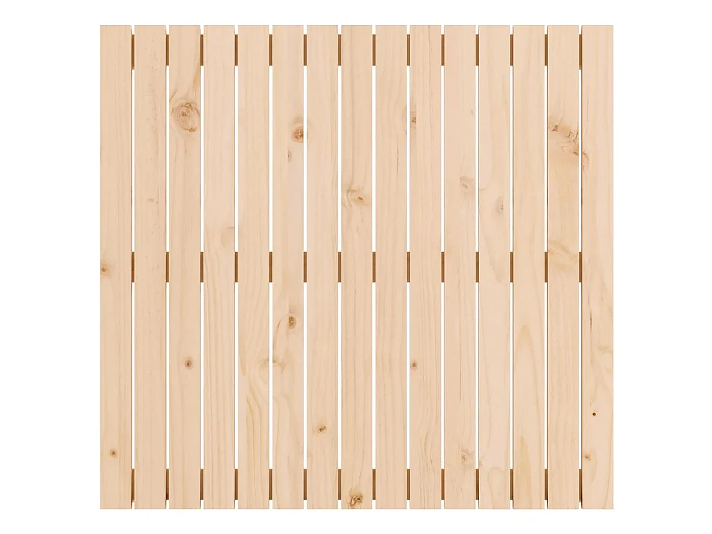 Wandhoofdbord 95,5x3x90 cm massief grenenhout