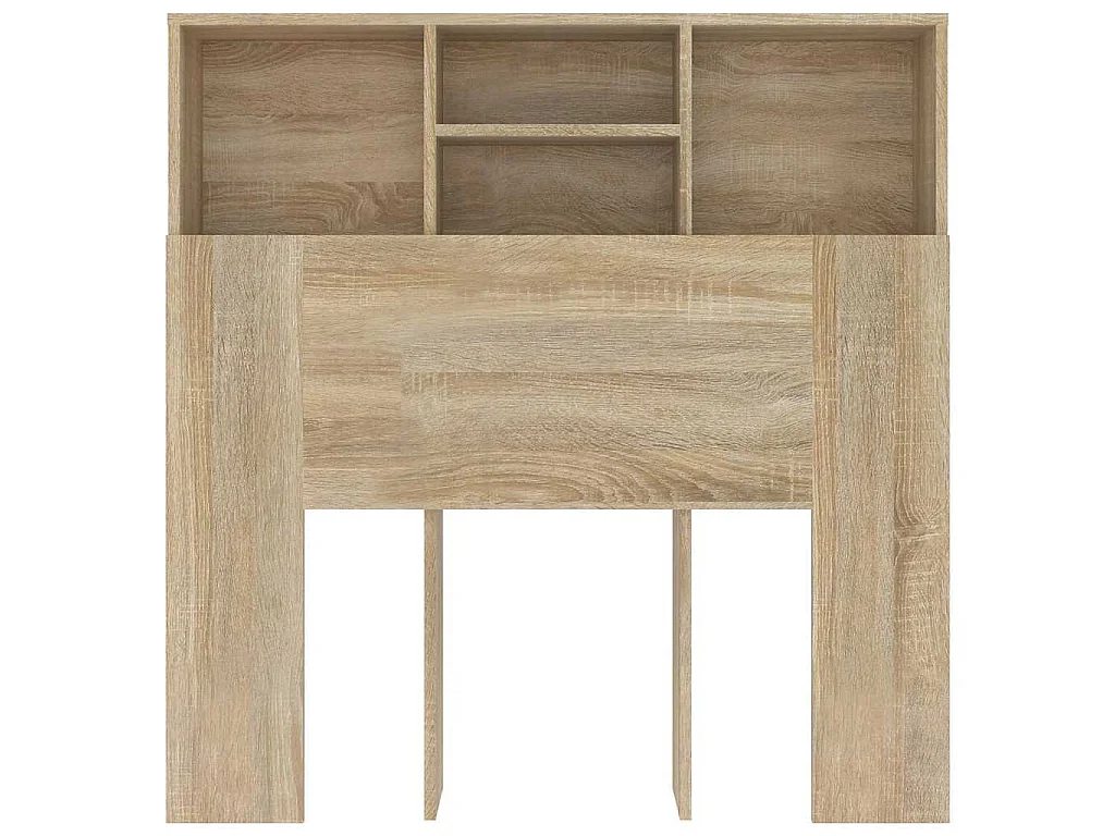 Hoofdbordkast 100x19x103,5 cm sonoma eikenkleurig