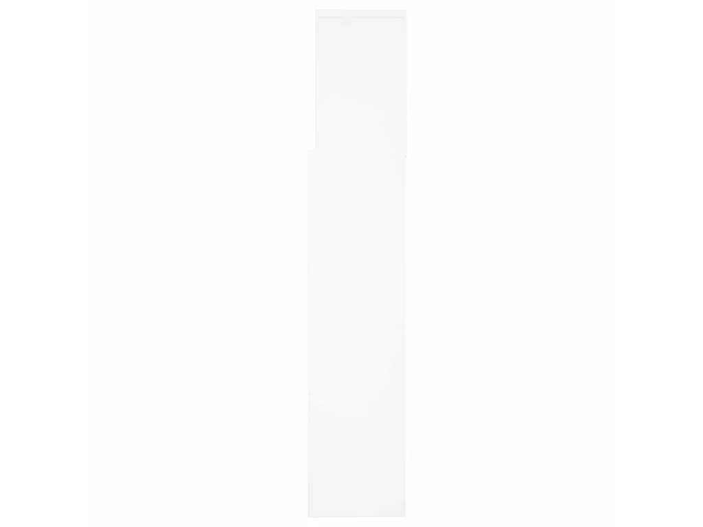 Armoire de tête de lit Blanc 160x19x103,5 cm