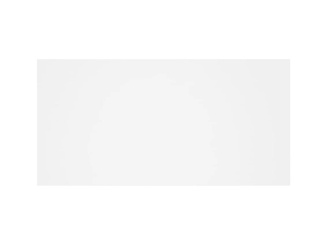 Tête de lit Blanc 160x1,5x80 cm Bois d'ingénierie