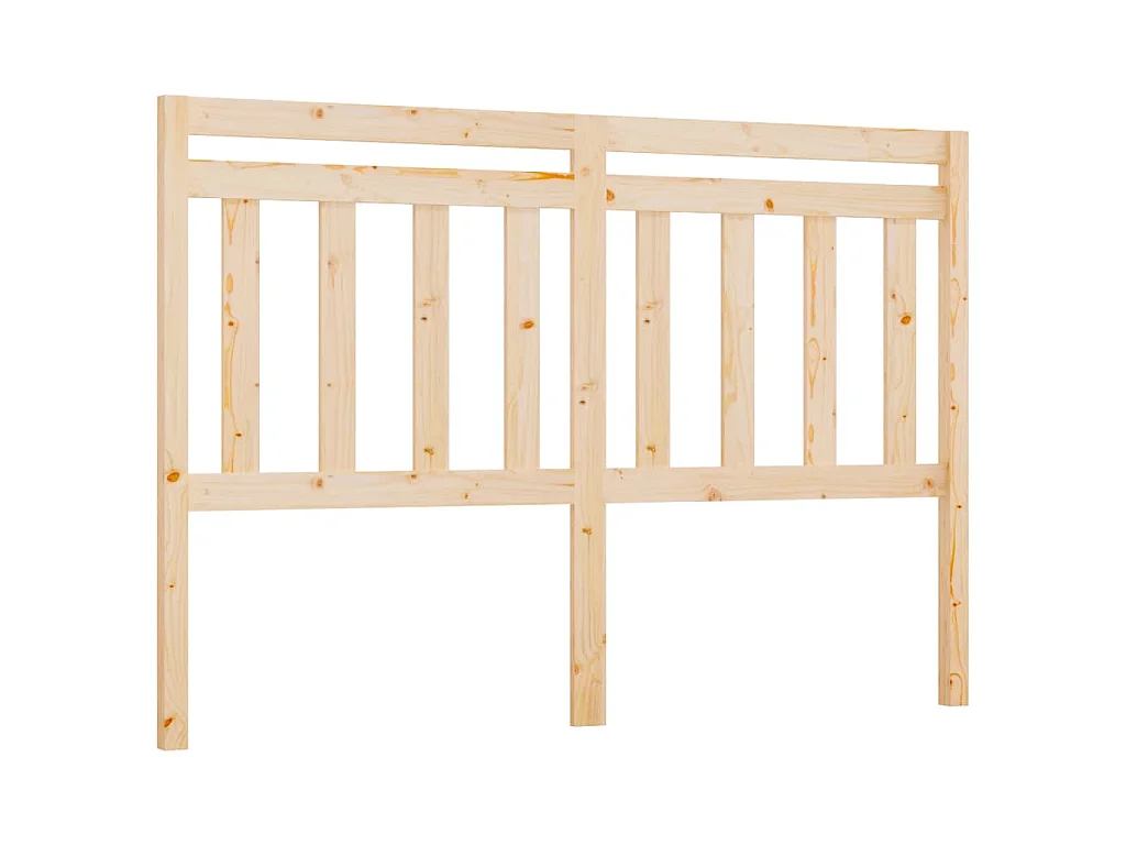 Tête de lit 156x4x100 cm Bois massif de pin
