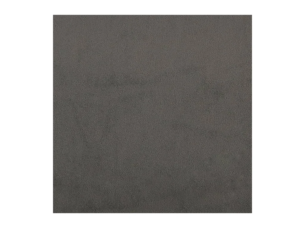 Tête de lit avec oreilles Gris foncé 103x23x118/128 cm Velours