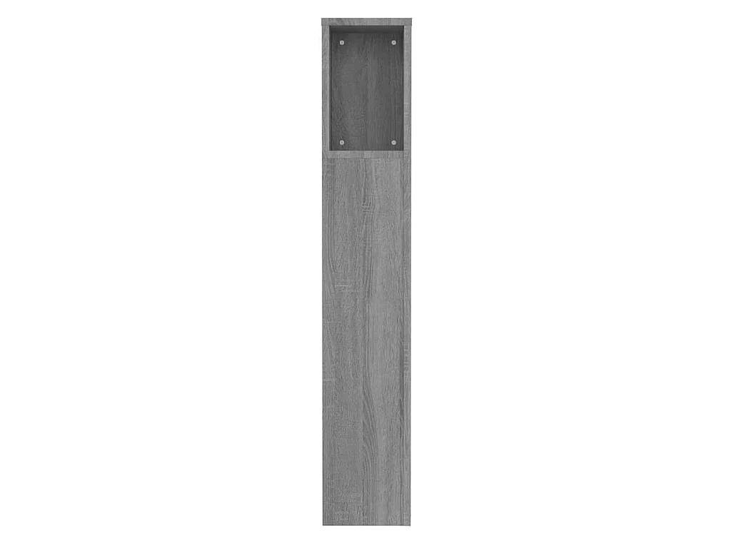 Hoofdbordkast 100x18,5x102,5 cm grijs sonoma eikenkleurig