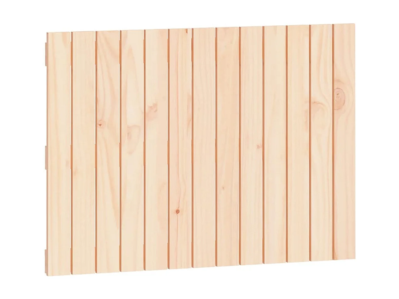 Tête de lit murale 82,5x3x60 cm Bois massif de pin