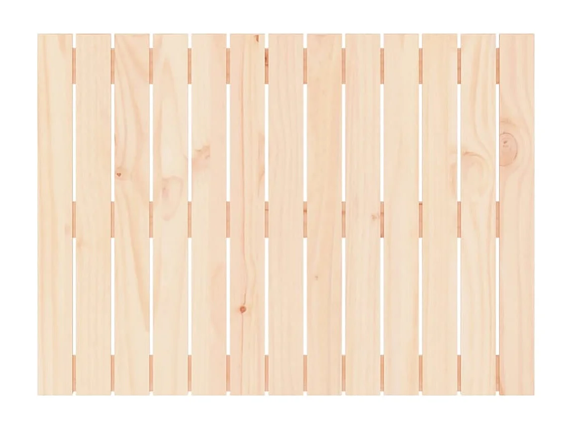 Tête de lit murale 82,5x3x60 cm Bois massif de pin