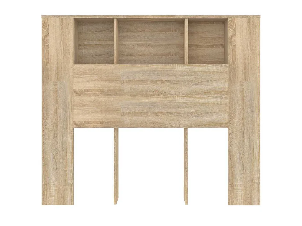Armoire de tête de lit chêne sonoma 120x18,5x102,5 cm