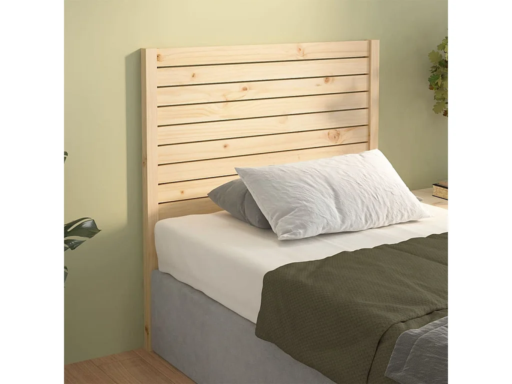 Tête de lit 96x4x100 cm Bois massif de pin