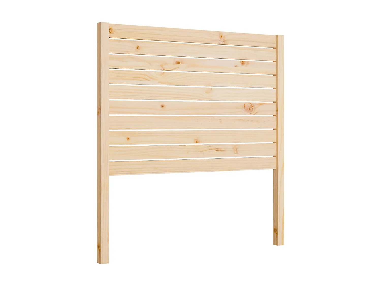 Cabecero de cama madera maciza de pino 96x4x100 cm