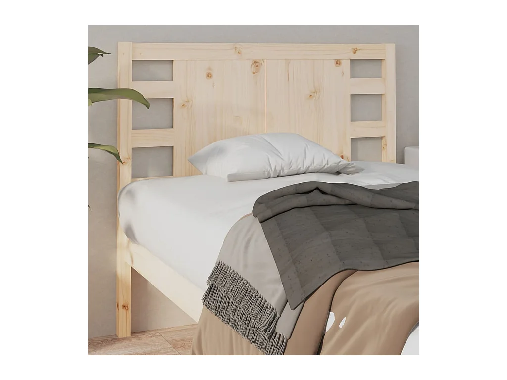 Tête de lit 96x4x100 cm Bois massif de pin