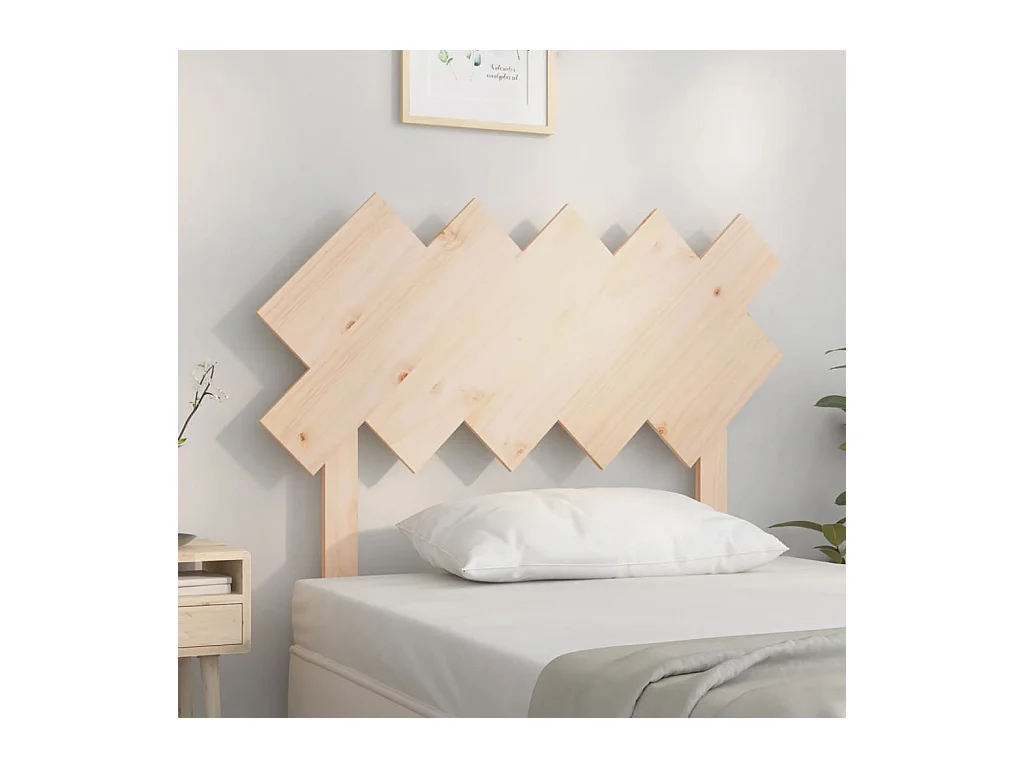 Tête de lit 104x3x80,5 cm Bois massif de pin