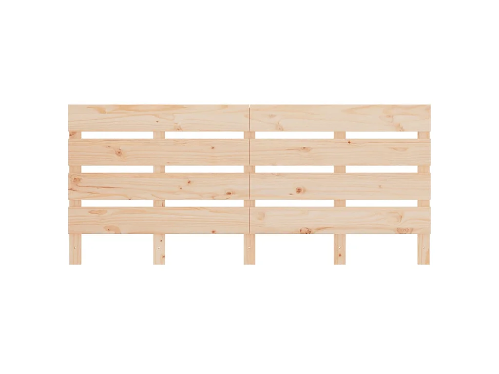 Tête de lit 160x3x80 cm Bois massif de pin