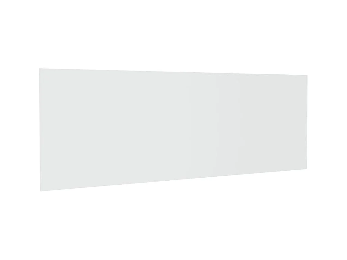 Hoofdbord wandmodel 240x1,5x80 cm bewerkt hout wit