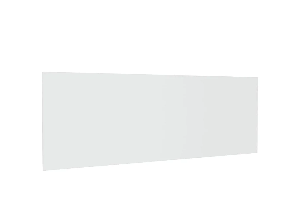 Tête de lit murale Blanc 240x1,5x80 cm Bois d'ingénierie