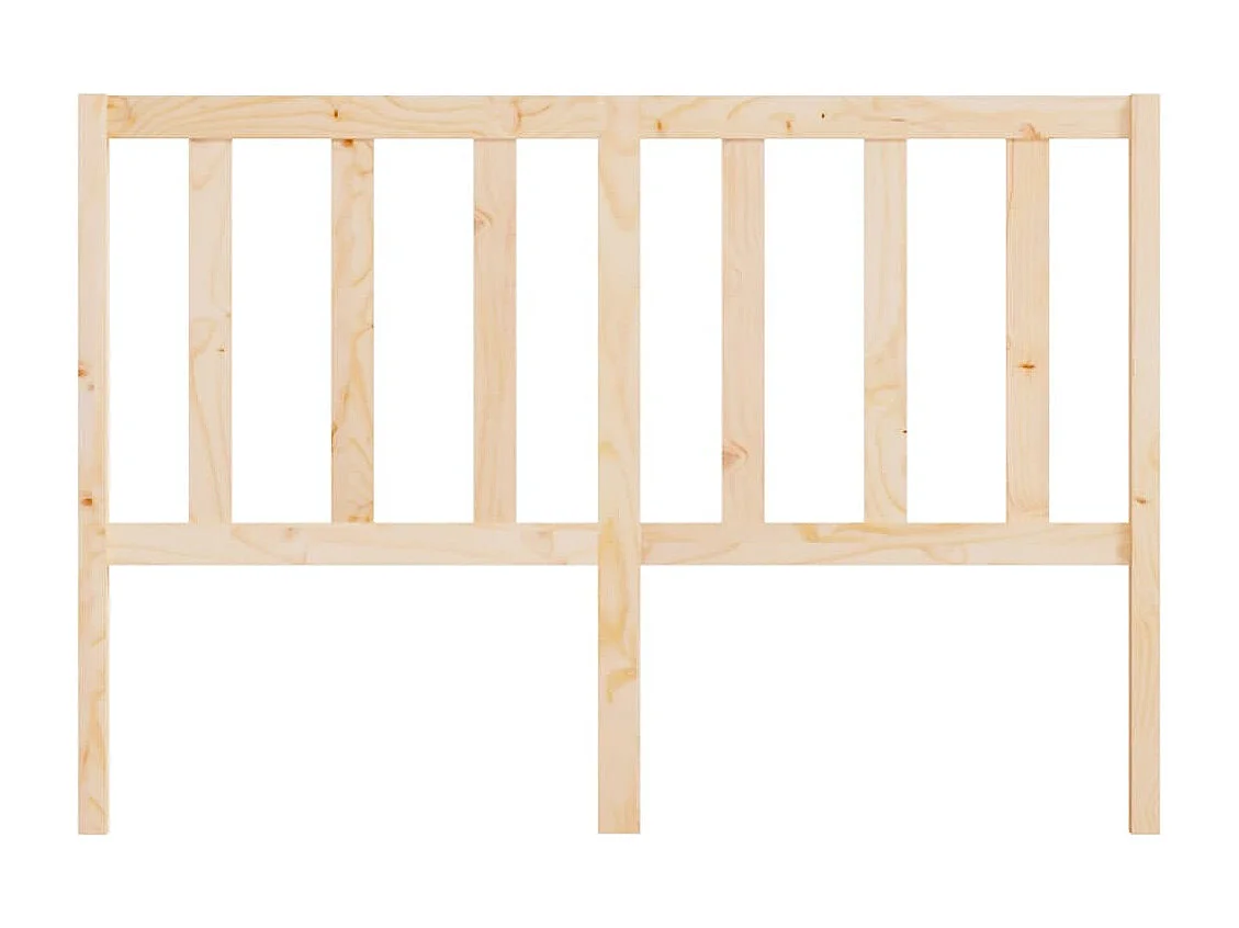 Tête de lit 146x4x100 cm Bois massif de pin