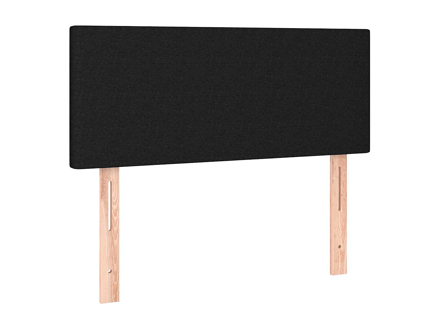 Hoofdbord 80x5x78/88 cm stof zwart