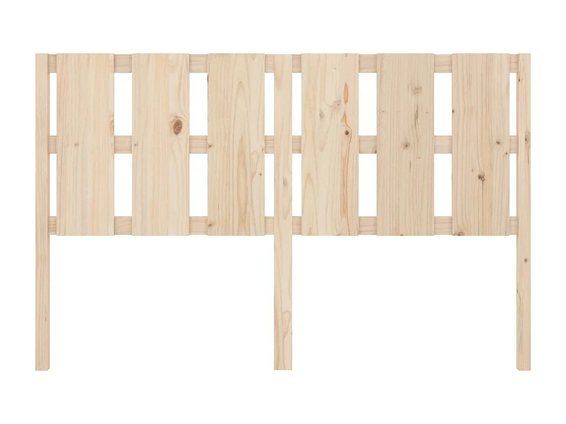 Cabeceira de cama 155,5x4x100 cm pinho maciço