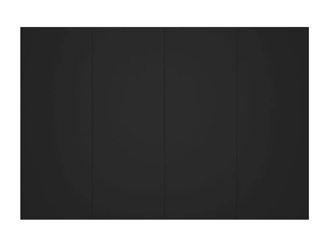 Hoofdbord 120x1,5x80 cm bewerkt hout zwart