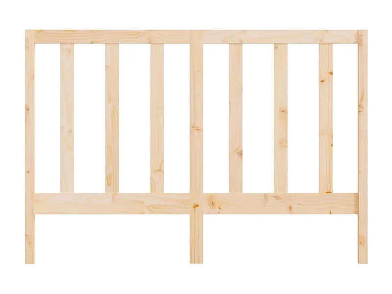 Cabeceira de cama 141x4x100 cm pinho maciço