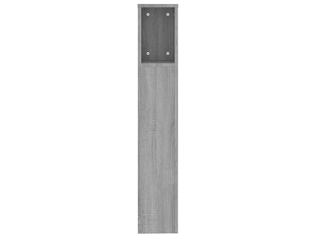 Armoire de tête de lit Sonoma gris 200x18,5x104,5 cm