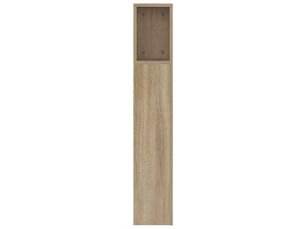 Armoire de tête de lit chêne sonoma 160x18,5x104,5 cm