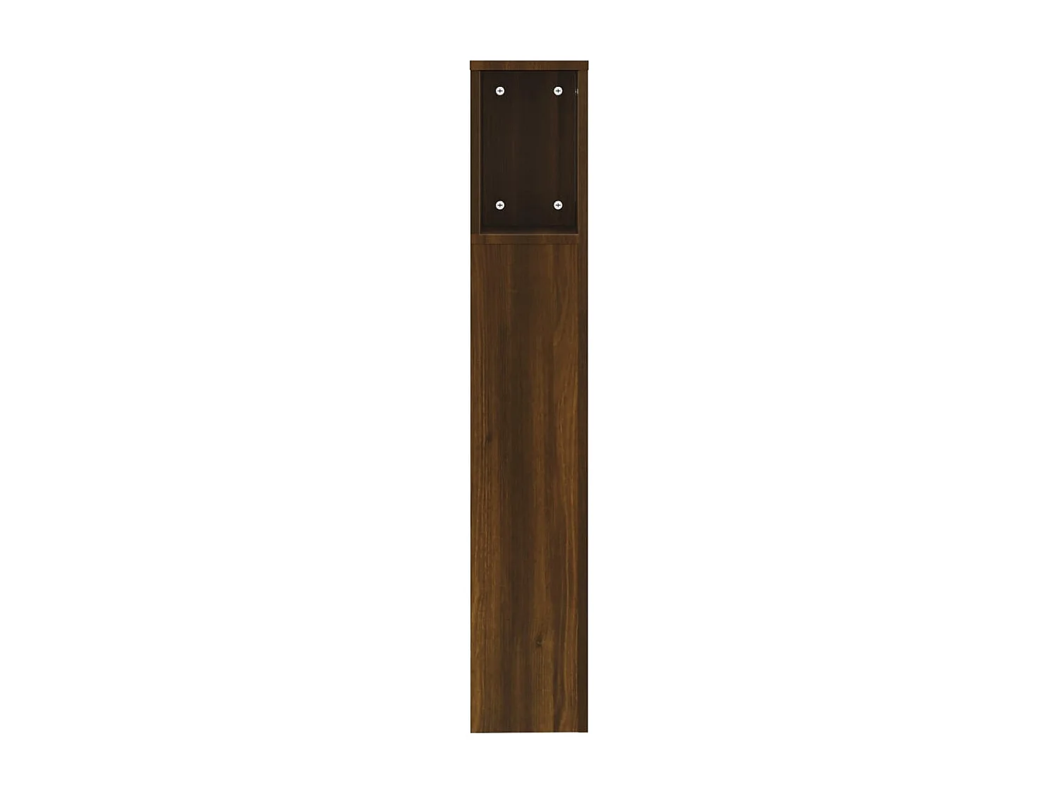 Armoire de tête de lit Chêne marron 200x18,5x104,5 cm