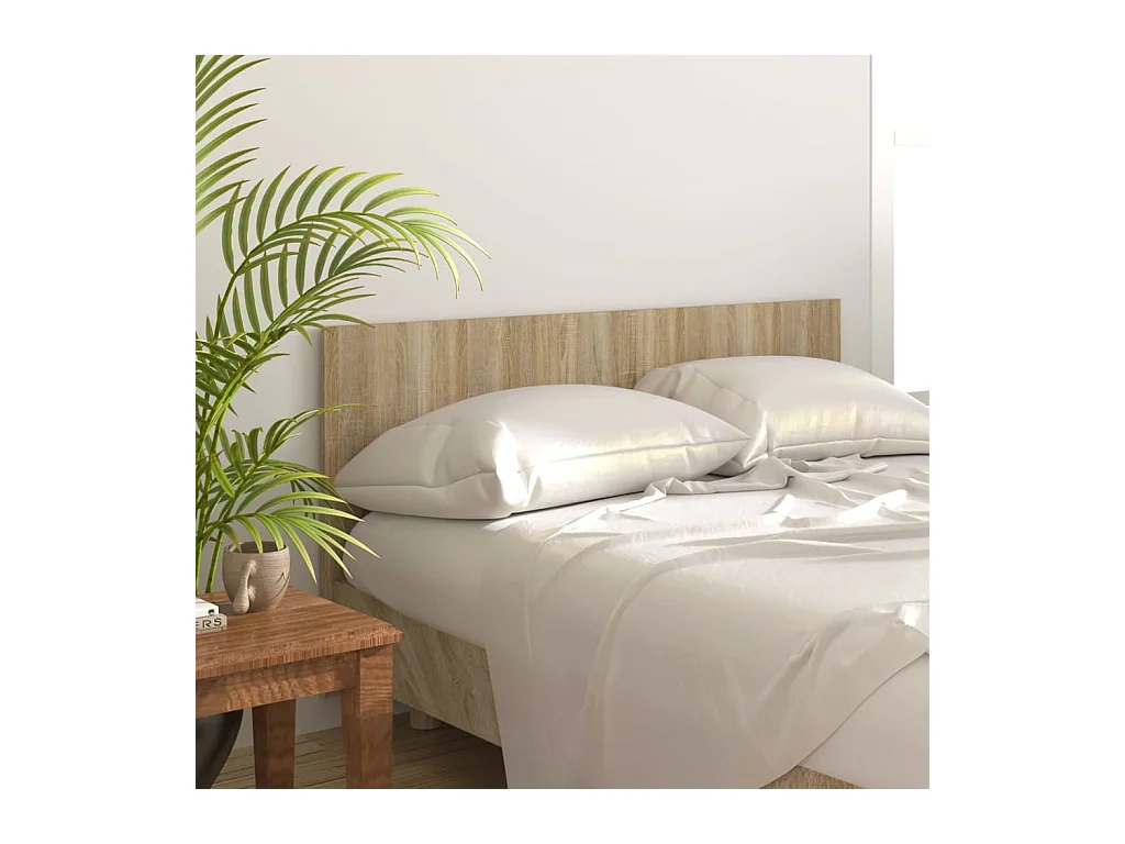 Tête de lit Chêne sonoma 160x1,5x80 cm Bois d'ingénierie