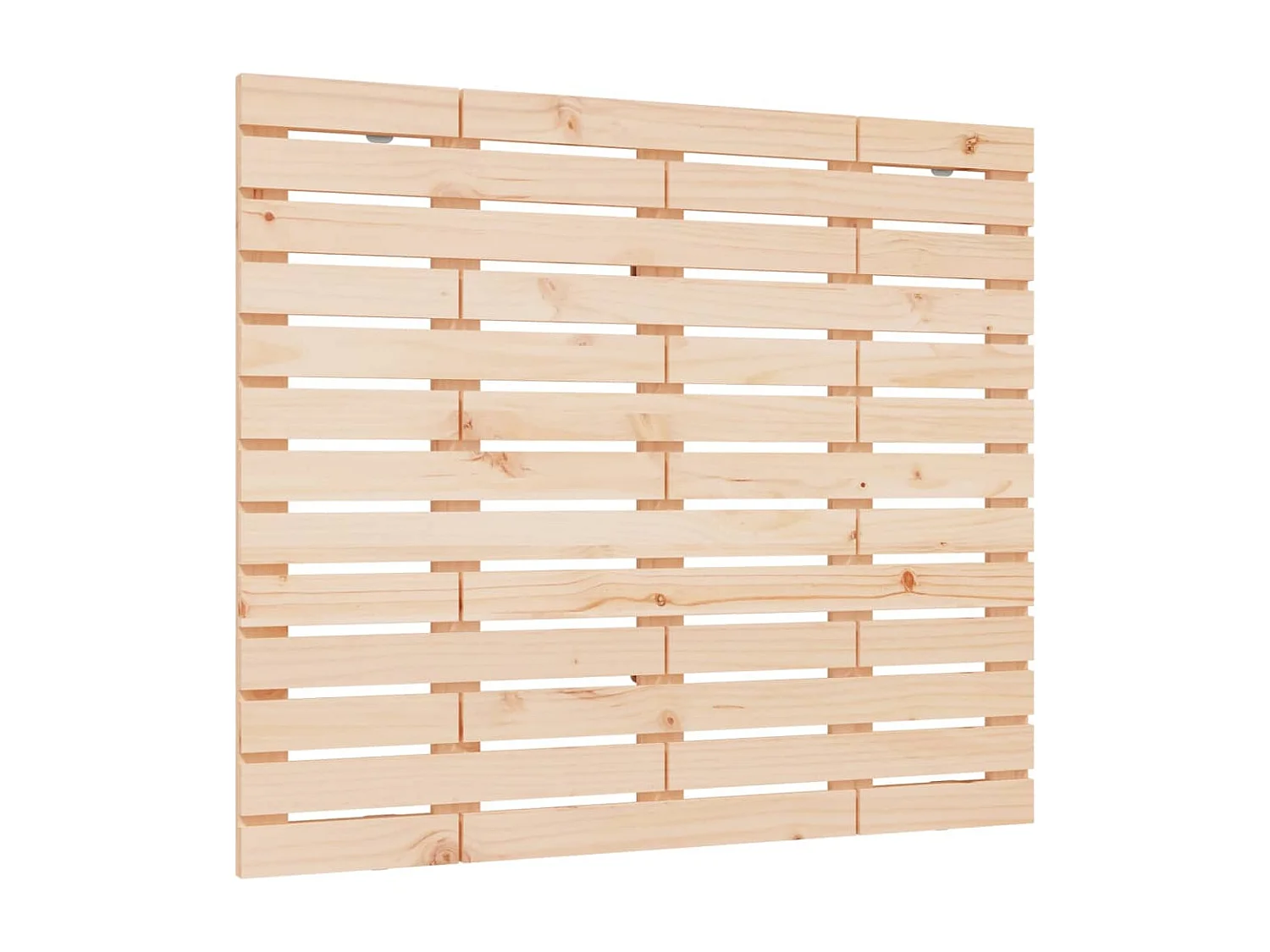 Tête de lit murale 146x3x91,5 cm Bois massif de pin