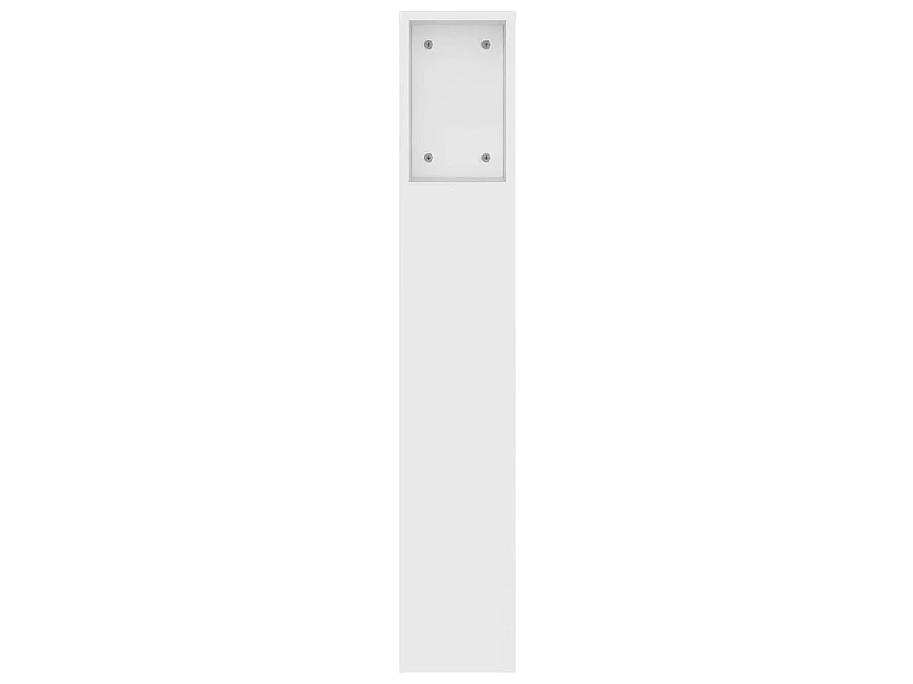 Armário de cabeceira 140x18,5x104,5 cm branco