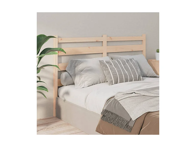 Tête de lit 126x4x100 cm Bois massif de pin