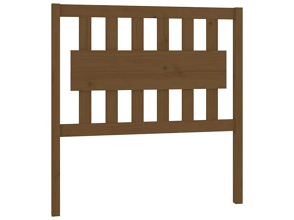Tête de lit Marron miel 95,5x4x100 cm Bois massif de pin