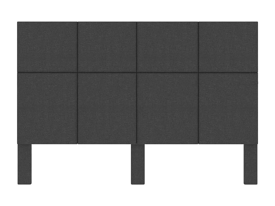 Tête de lit Gris foncé Tissu 180x200 cm