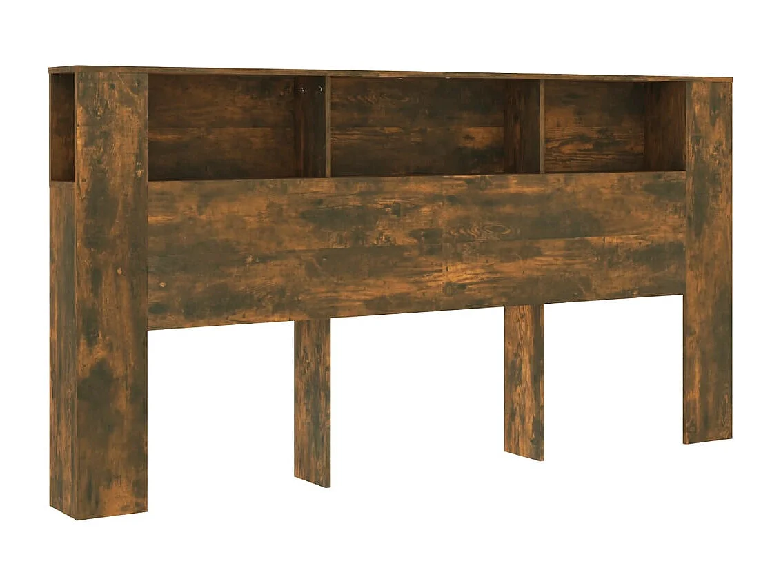 Armoire de tête de lit 200x18,5x104,5 cm bois d'ingénierie