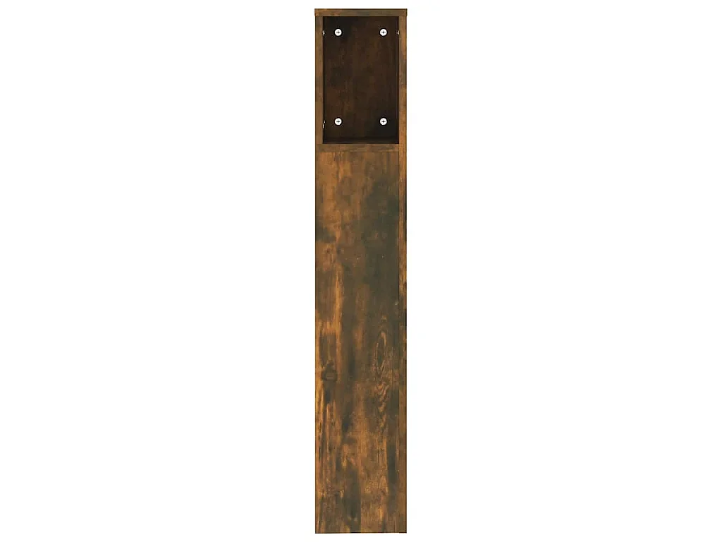 Hoofdbordkast 200x18,5x104,5 cm gerookt eikenkleurig