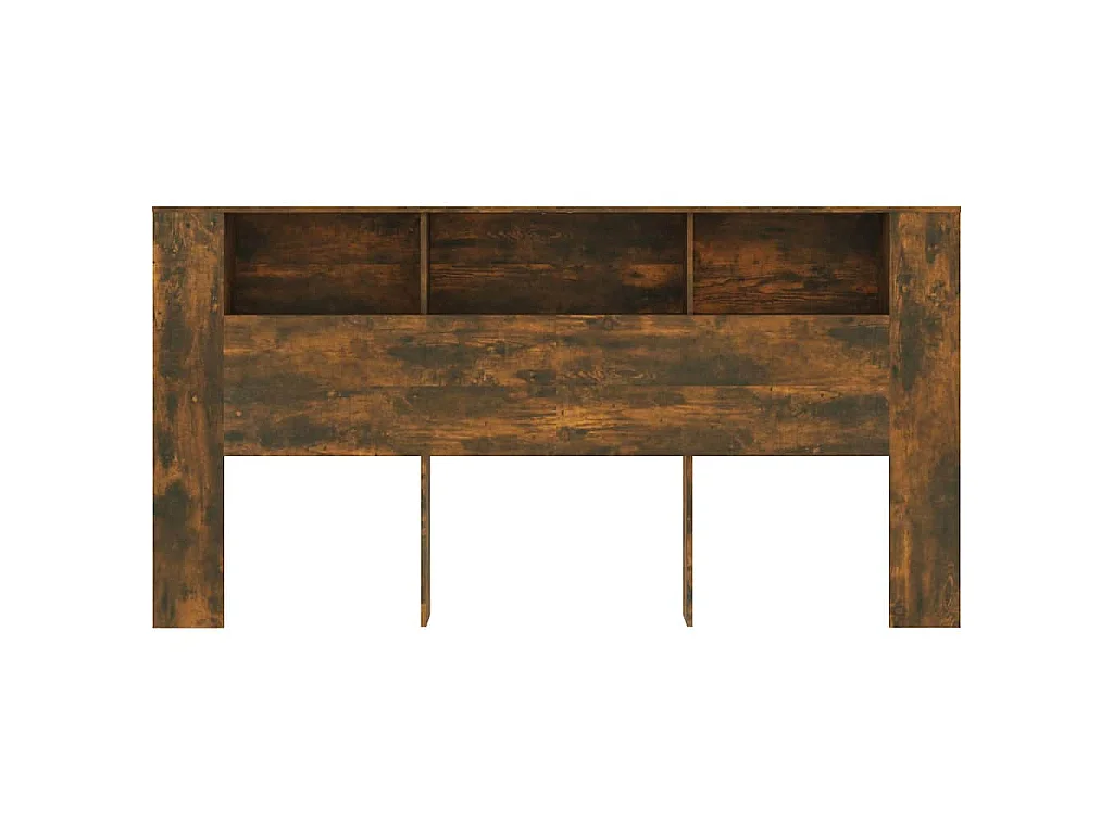 Armoire de tête de lit 200x18,5x104,5 cm bois d'ingénierie