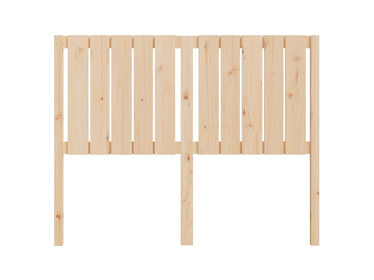 Tête de lit 125,5x4x100 cm Bois massif de pin