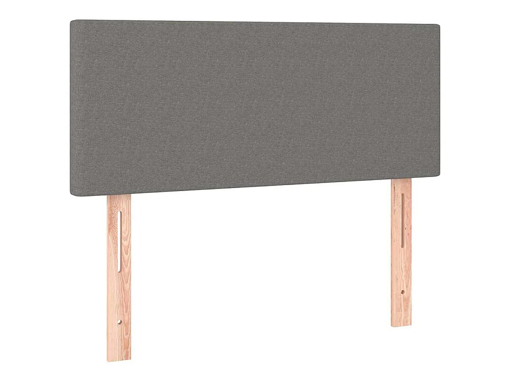 Tête de lit Gris foncé 80x5x78/88 cm Tissu