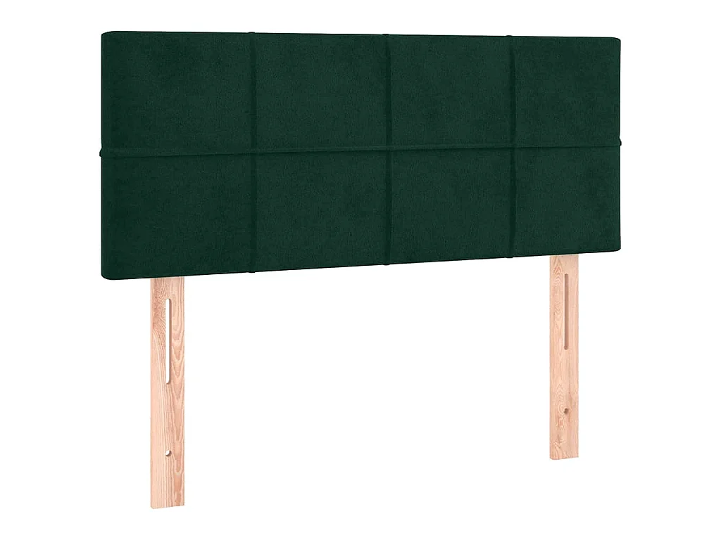 Hoofdbord 90x5x78/88 cm fluweel donkergroen