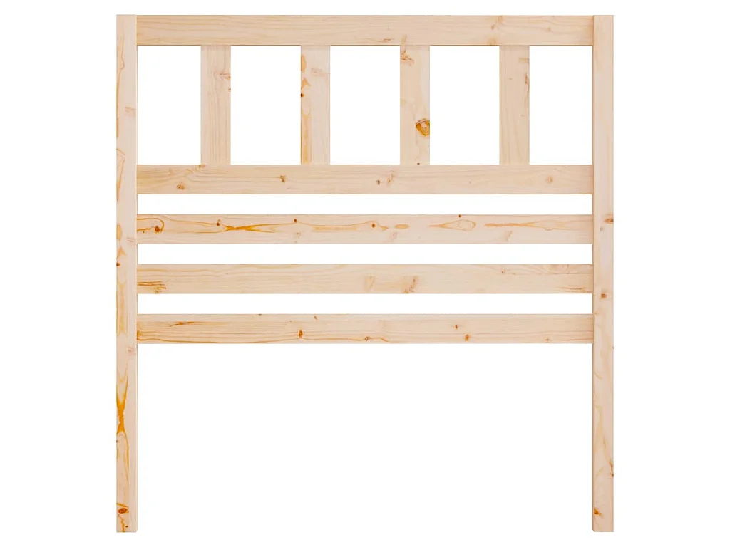 Cabecero de cama madera maciza de pino 81x4x100 cm