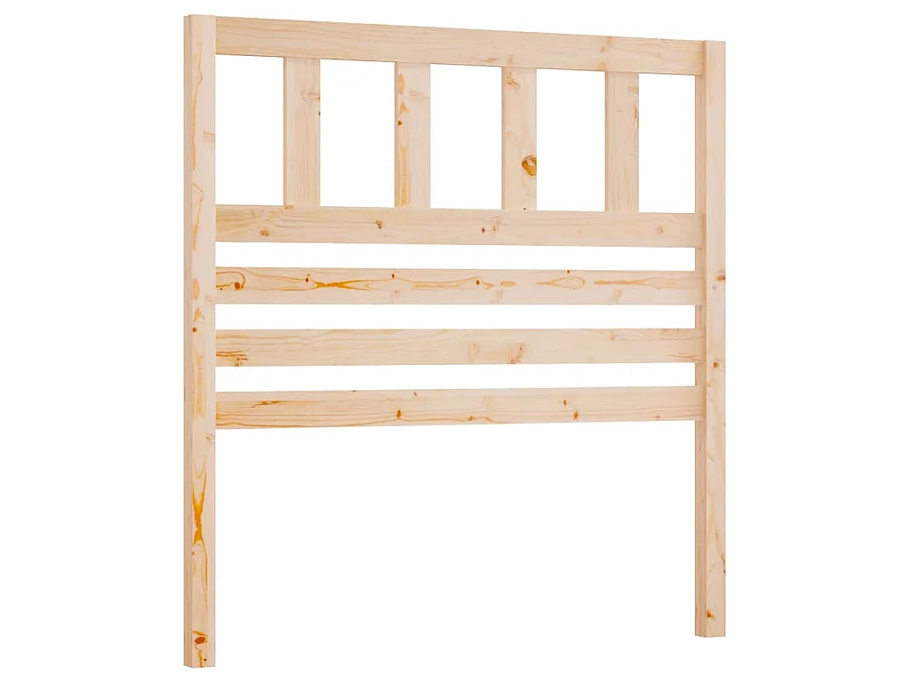Cabecero de cama madera maciza de pino 81x4x100 cm