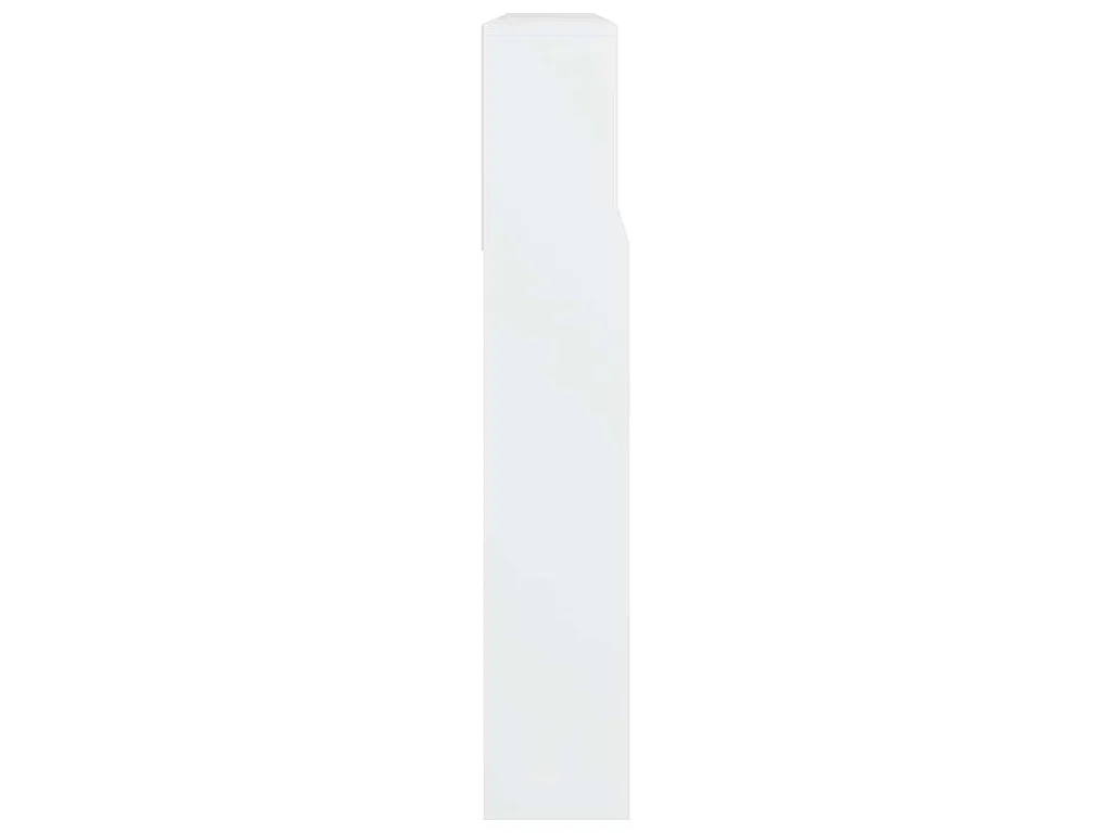 Armoire de tête de lit Blanc 220x19x101,5 cm