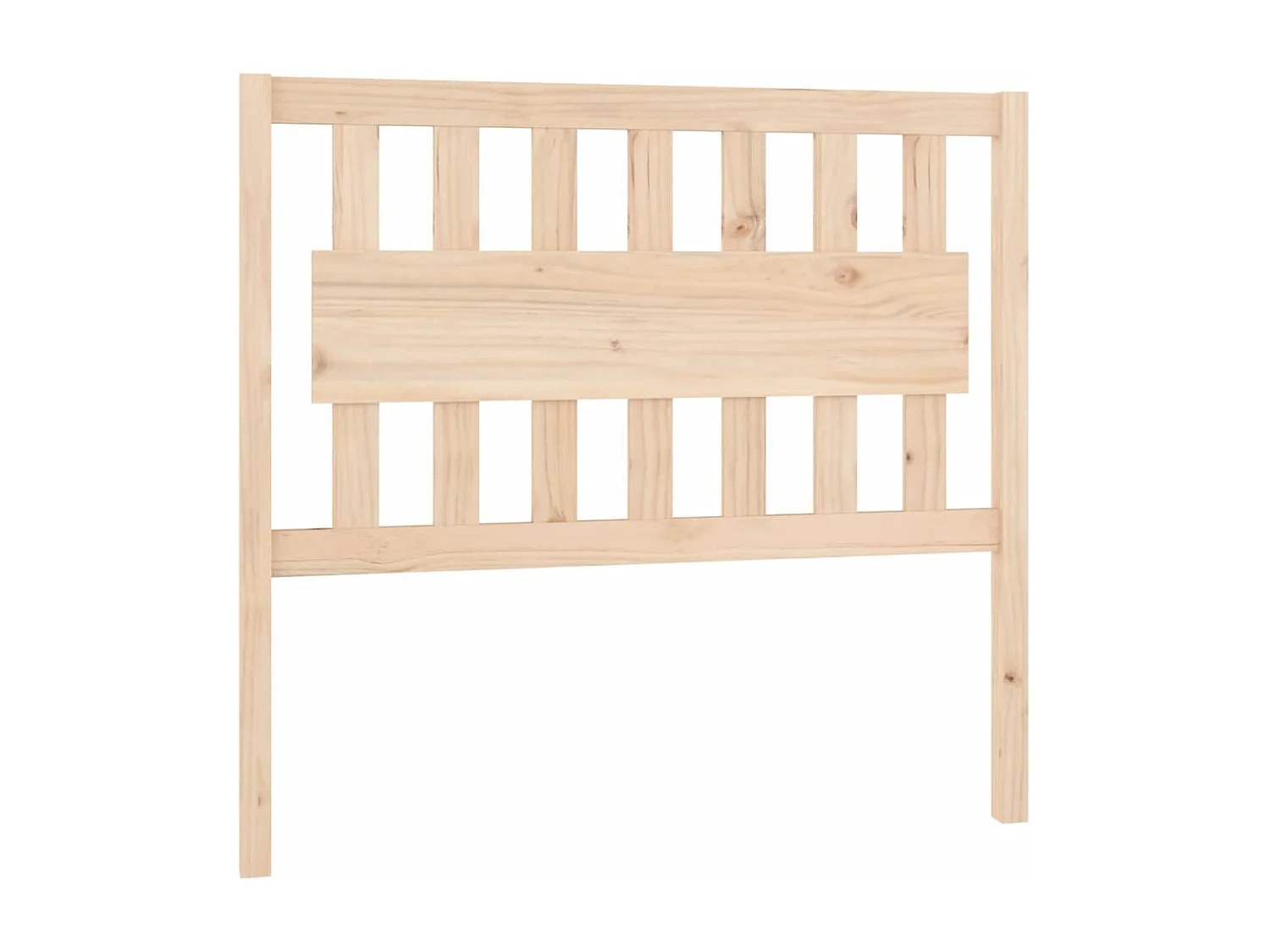 Bett-Kopfteil 105,5x4x100 cm Massivholz Kiefer