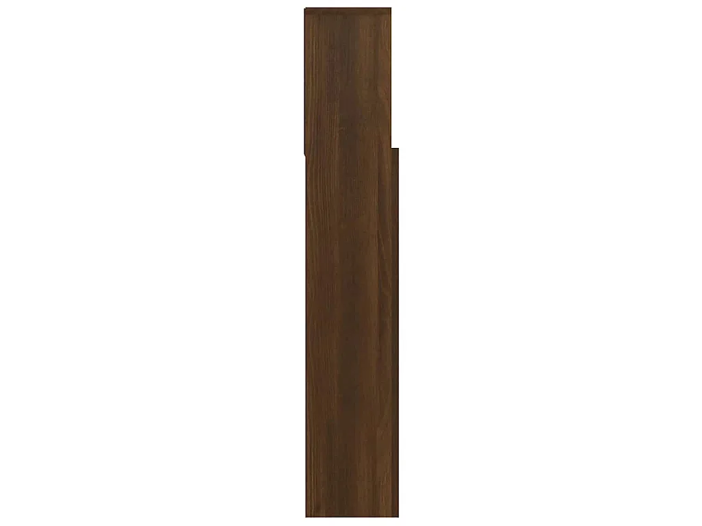 Armário de cabeceira 100x19x103,5 cm cor carvalho castanho
