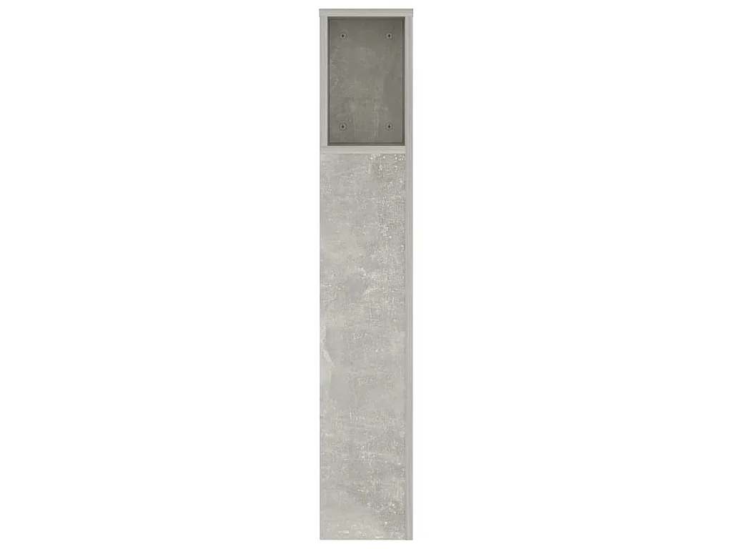 Hoofdbordkast 140x18,5x104,5 cm betongrijs