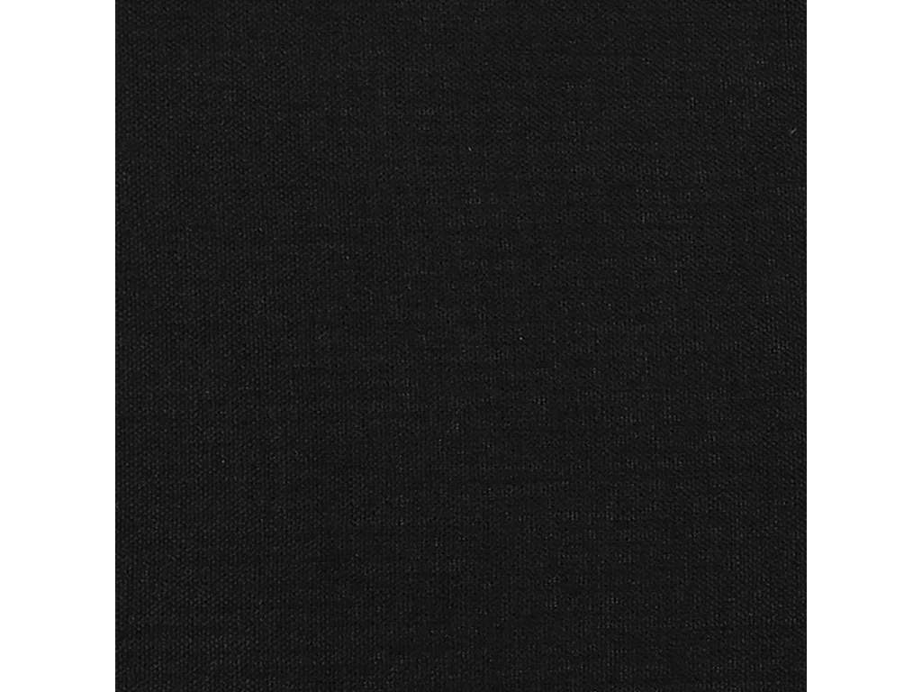 Cabeceira de cama tecido 100x5x78/88 cm preto