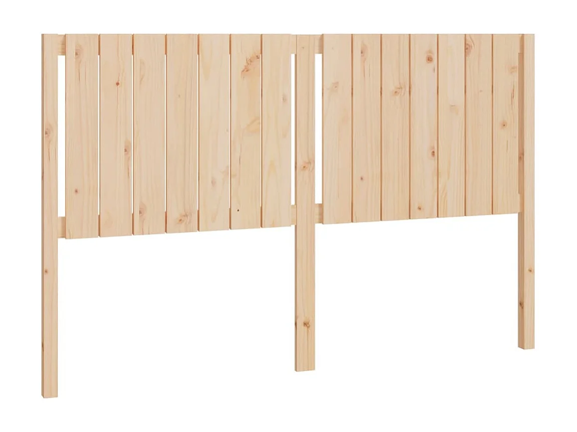 Hoofdbord 165,5x4x100 cm massief grenenhout