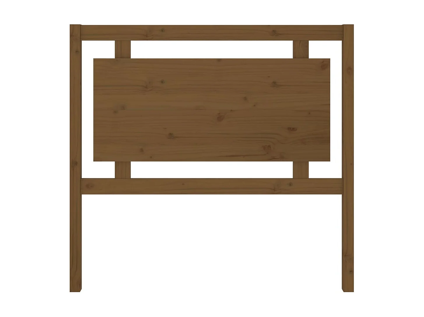 Tête de lit Marron miel 105,5x4x100 cm Bois massif de pin