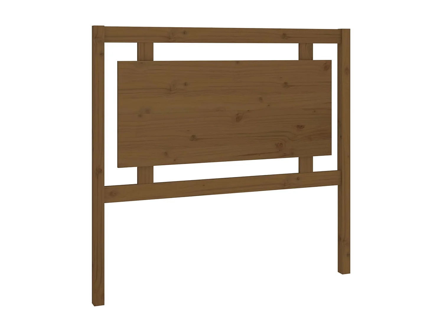 Tête de lit Marron miel 105,5x4x100 cm Bois massif de pin